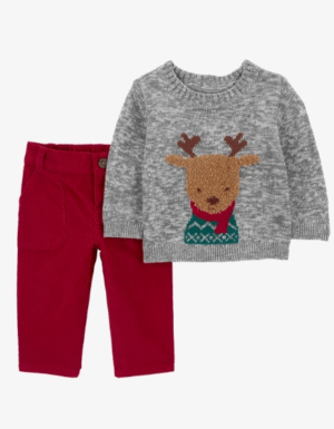 Set navideño Carter`s_diseño reno (1R571710)