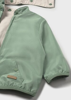 Abrigo reversible niño Mayoral, color verde (1456)