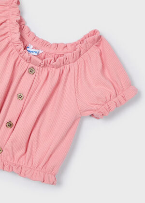 Blusa Mayoral Niña, color rosa (3008)