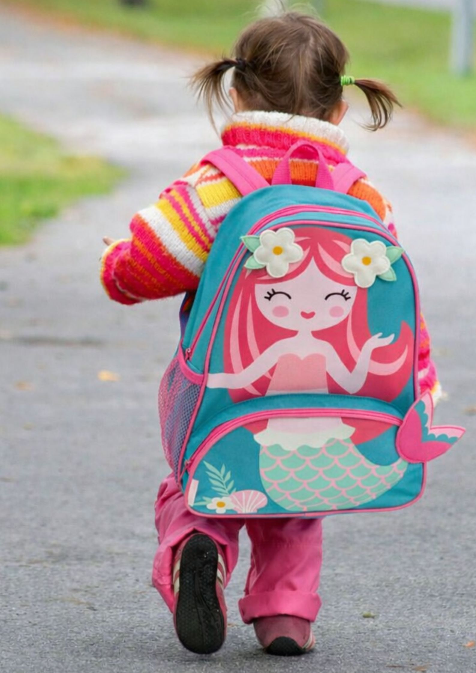 Póster Anuncio Papelería Regreso a Clases Divertido Azul (18)